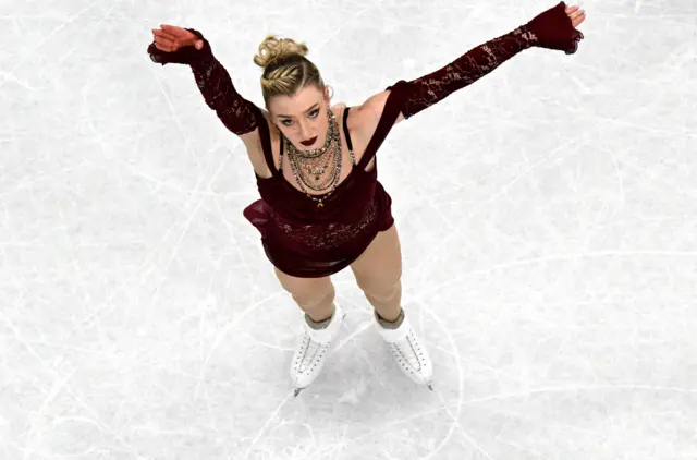 amber glen na zimskim olimpijskim igrama u italiji