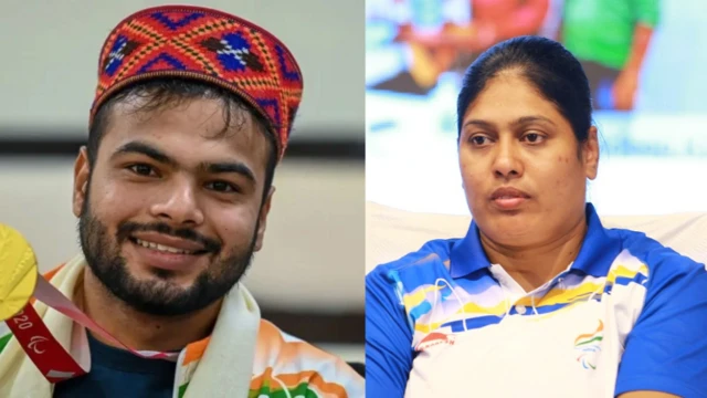 सुमित अंतिल आणि भाग्यश्री जाधव