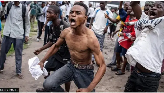 Awọn oluwọde kan ni ilu Kinshsa