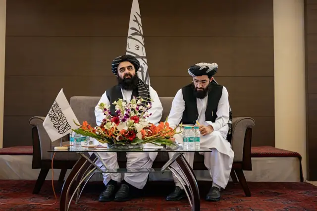 ਅਫਗਾਨਿਸਤਾਨ ਦੇ ਵਿਦੇਸ਼ ਮੰਤਰੀ ਆਮਿਰ ਖਾਨ ਮੁਤੱਕੀ