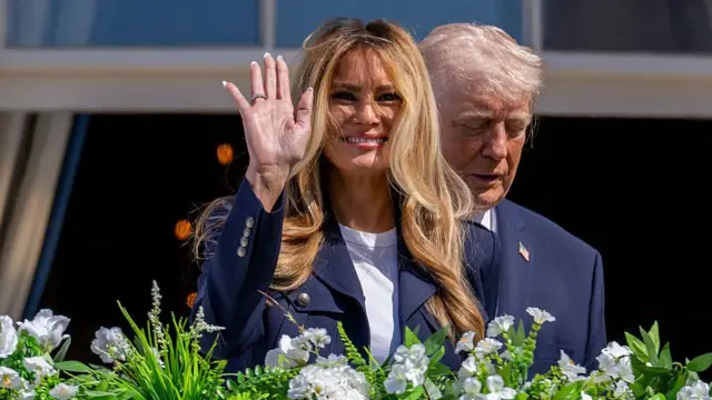 ਮੇਲਾਨੀਆ ਟਰੰਪ ਅਤੇ ਡੌਨਲਡ ਟਰੰਪ