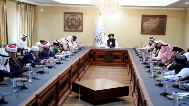 دیدار با معاون سیاسی نخست وزیر طالبان