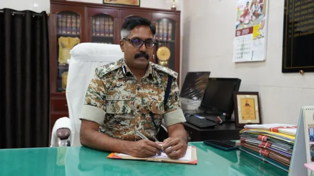 बस्तर इलाक़े के पुलिस महानिरीक्षक सौंदराज पी.