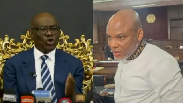 | Ihe mere m ga-eji pụta dịka onye akaebe Nnamdi Kanu – Nyesom Wike |