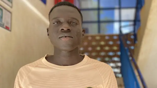 Güney Sudanlı Daniel Diew