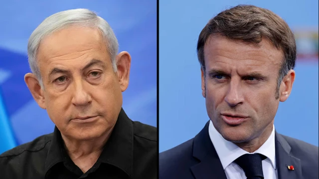 ماكرون ونتنياهو