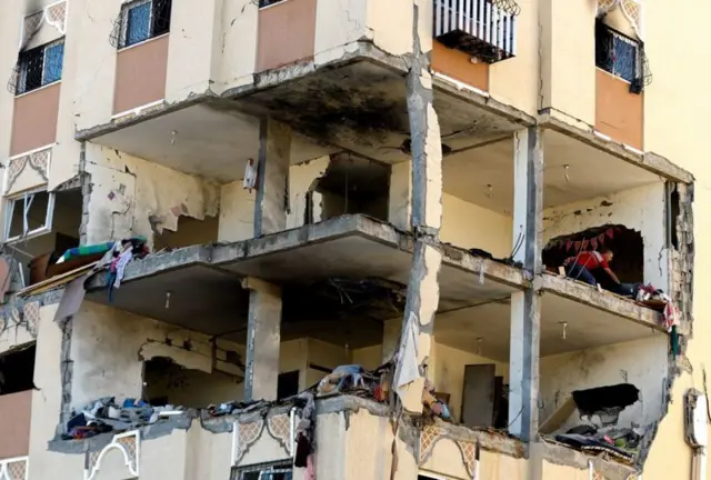 ગાઝામાં તબાહી