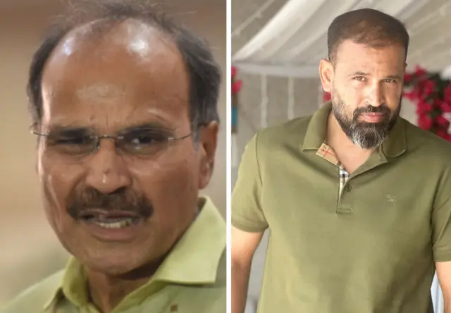 বহরমপুরের প্রার্থী কংগ্রেসের অধীর রঞ্জন চৌধুরী এবং তৃণমূলের ইউসুফ পাঠান। 