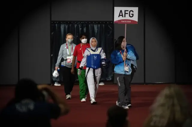 ذکیه خدادداری در بازی‌های پارا المپیک ۲۰۲۱ توکیو