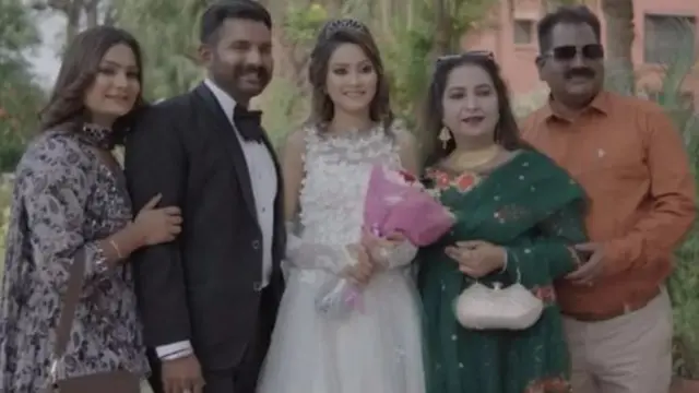 నమన్, షెహ్లీన్ కుటుంబ సభ్యులు