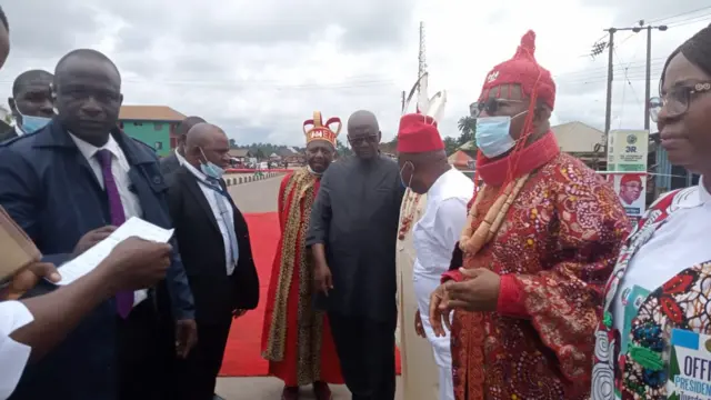 Ndị jupụtara n'ebe a ga-anabata onyeisiala Buhari n'Amaraku nke Imo steeti