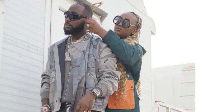 Davido and wife Chioma