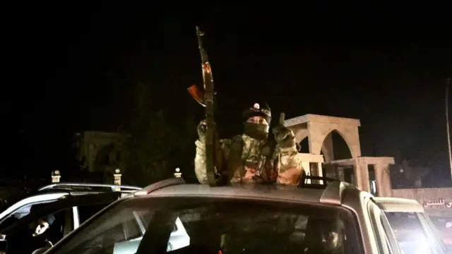 বিদ্রোহীদের আলেপ্পোতে প্রবেশের ছবি