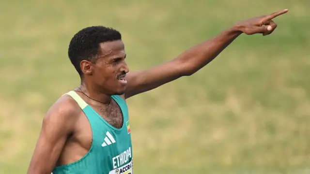 Atileet Hagos G/Hiywat 5000m dhiiraan warqii injifate