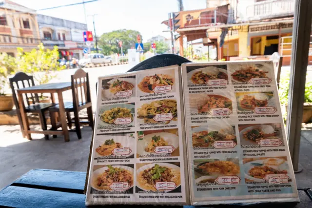 เมนูอาหารที่เปลี่ยนตามราคาวัตถุดิบ