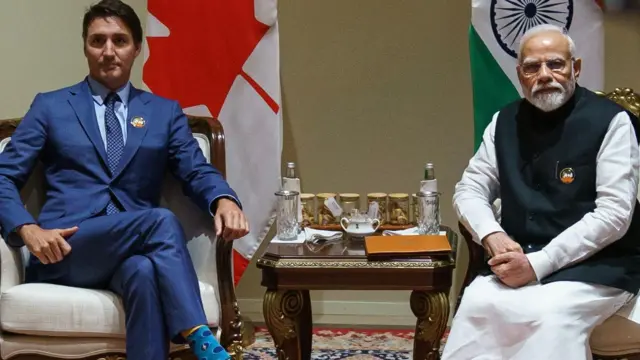 नरेंद्र मोदी, जस्टिन ट्रुडो 