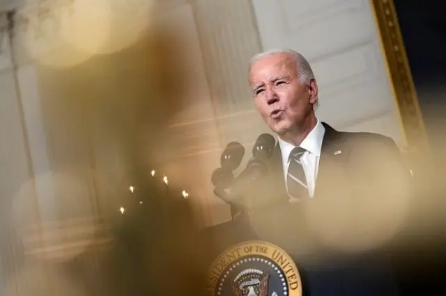 Biden discursando