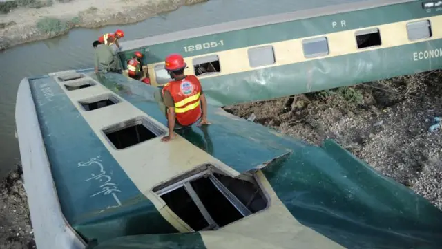 نواب شاہ ٹرین حادثہ