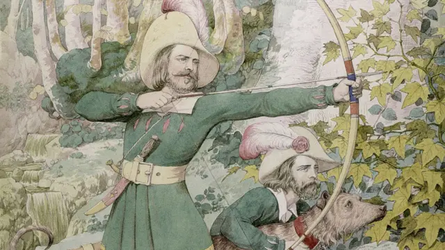 Robin Hood illüstrasyonu