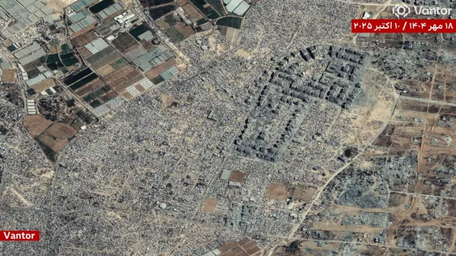 اردوگاه چادری آوارگان در اطراف متجمع مسکونی حمد در خان یونس