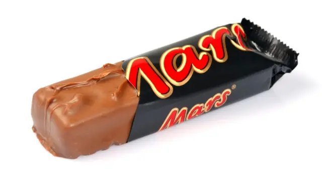  شکلات مارس با روکش همیشکی و موج‌دار
