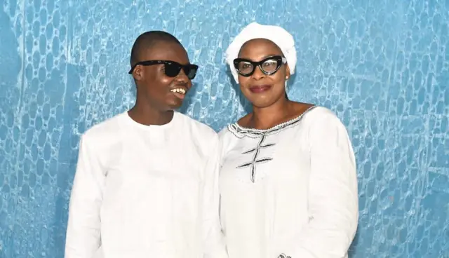 Aboy Chibuzor wit im wife 