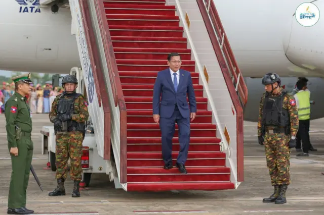 ၂၀၂၅ နှစ် စက်တင်ဘာလ တရုတ်နိုင်ငံခရီးစဉ်က ပြန်လာတဲ့ စစ်ခေါင်းဆောင် 