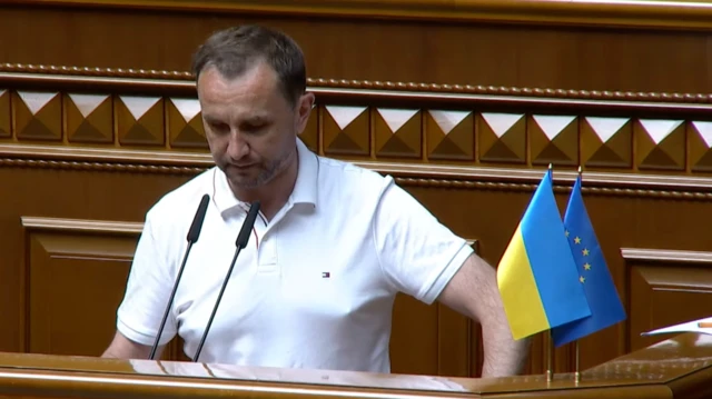 Член "Європейьскої солідарності" та колишній голова Інституту національної пам'яті Володимир В'ятрович