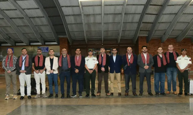 पाकिस्तानी सेनाको प्रतिनिधिमण्डल अहिले अध्ययन भ्रमणमा काठमाण्डूमा छ