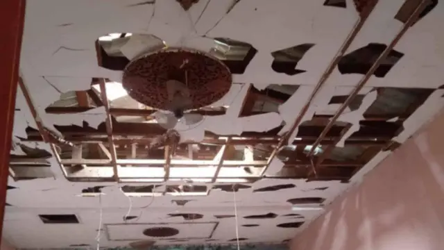 အနန်းကွင်းတိုက်ပွဲအတွင်း ပျက်စီးသွားတဲ့ ဘုန်းကြီးကျောင်း