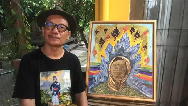 Kurator seni Suwarno Wisetrotomo 