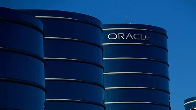 Edificios de oficinas de Oracle en la sede de Silicon Valley