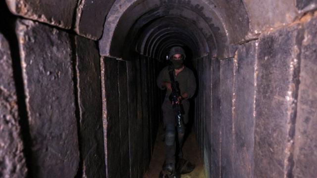 túnel en Gaza