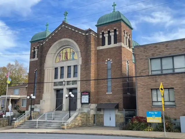 скрентон, греко-католицька церква Св. Володимира 