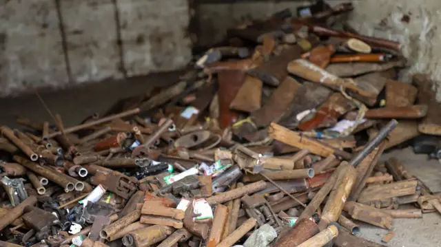 Ghana looks to rid its cities of illegal weapons