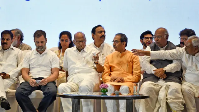 विपक्ष की बैठक में नीतीश कुमार