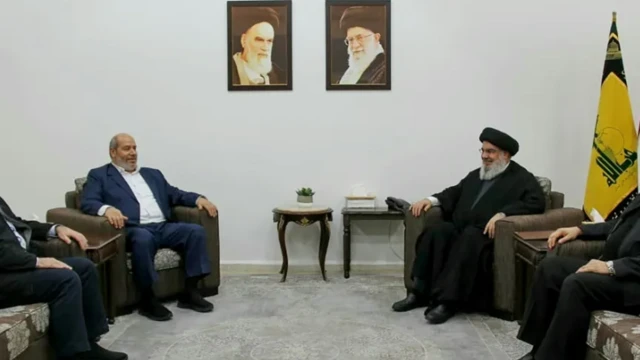 اجتماع بين حزب الله وحماس