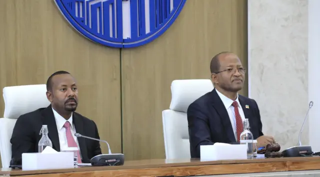 ጠቅላይ ሚኒስትር ዐቢይ እና የምክር ቤቱ አፈ ጉባኤ ታገሰ ጫፎ 