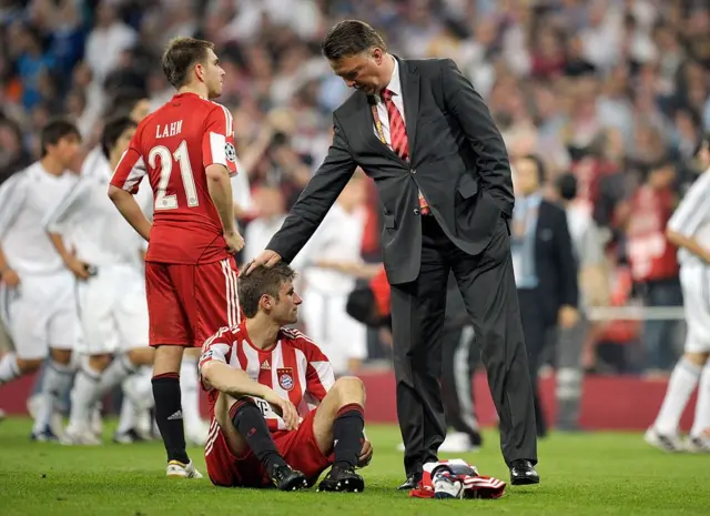 لوئیس فان خال و توماس مولر