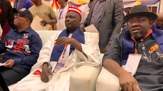 Peter Obi, Rabiu Kwankwaso, Seriake Dickson