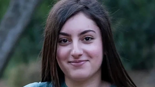 Karina Ariev oo 20 sanno jir ah kuna sugnayd saldhigga Nahal Oz. 