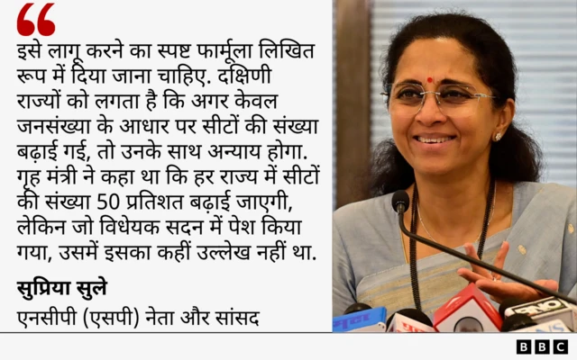 सुप्रिया सुले का कोट कार्ड