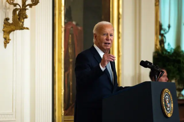 Tổng thống Biden phát biểu ở Nhà Trắng vào hôm 3/7