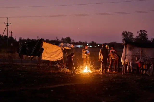 أنصار تحالف مواطنين من أجل التغيير المعارض، قبل حفل إطلاق البيان في بولاوايو في 8 أغسطس/آب 2023