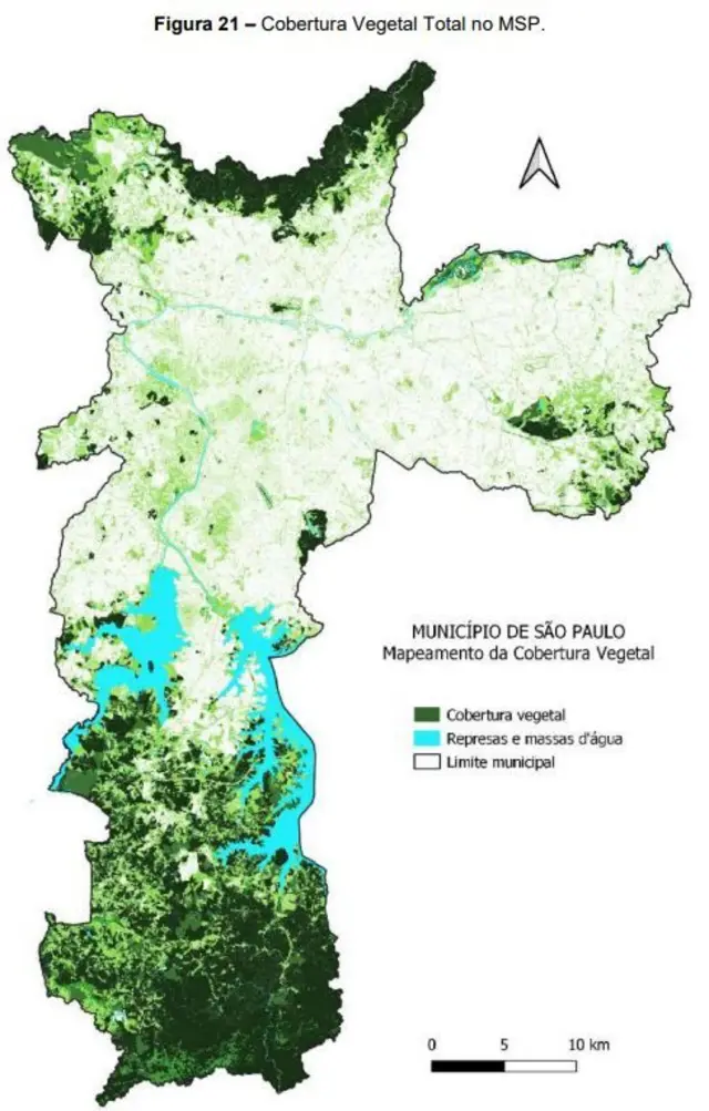 Mapa da cobertura vegetalbit bet apostasSão Paulo