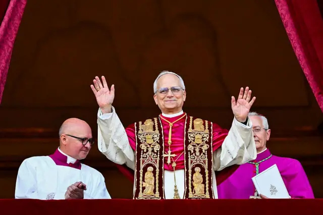 Imagem do Papa Robert Francis Prevost