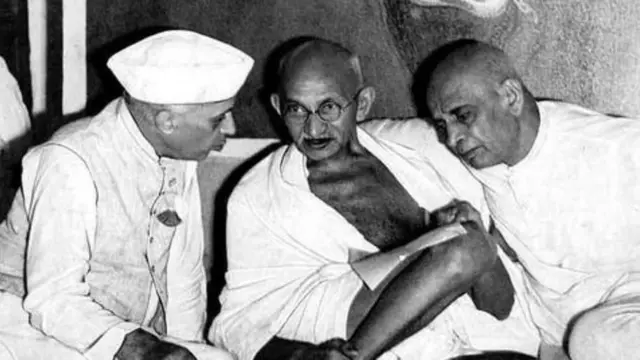 गांधी नेहर पटेल