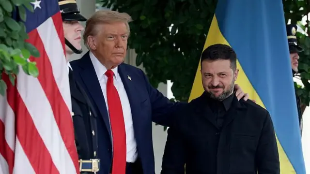 ትራምፕ እና ዘለንስኪ 