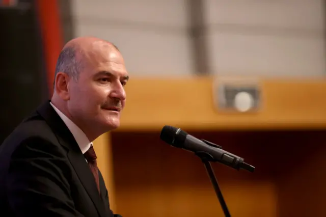 İçişleri Bakanı Soylu, dava ile ilgisinin olmadığını savunuyor. 