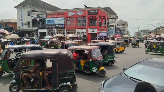 Ọgbatumtum Keke Napep jupụtara n'okporoụzọ dị n'Aba, Abia Steeti.